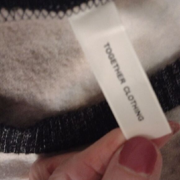 Leopard Tie-Dye Sweatshirt Size Small Together Clothing - Picture 5 of 6